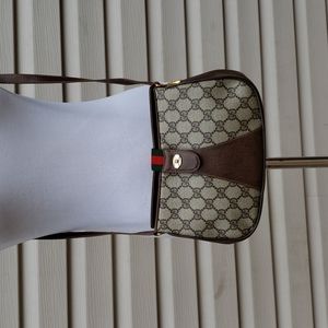 GUCCI OPHIDIA GG WEB SUPREME CROSSBODY BAG